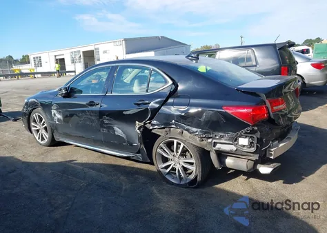 2019 Acura Tlx Tech Pkg z USA, uszkodzony, nr VIN 19UUB2F47KA009181